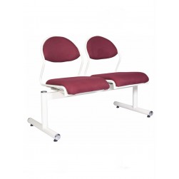 Two seater cushion visitor chair 