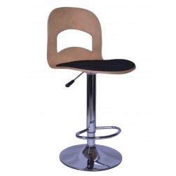 Wooden seater bar chair with cushion 