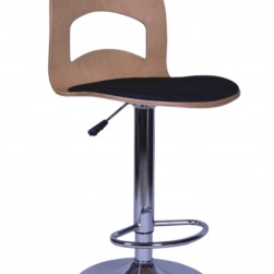 Wooden seater bar chair with cushion 