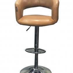 Adjustable bar stool (light brown) 