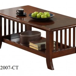 Center table light brown square shape 