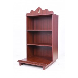 DOUBLE DOOR ENGINEERING WOOD POOJA MANDIR STAND -05