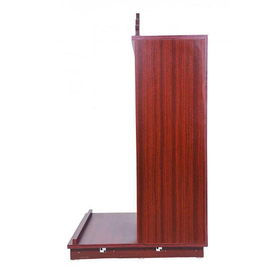 DOUBLE DOOR ENGINEERING WOOD POOJA MANDIR STAND -05