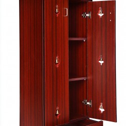 DOUBLE DOOR ENGINEERING WOOD POOJA MANDIR STAND - 06