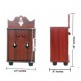 DOUBLE DOOR ENGINEERING WOOD POOJA MANDIR STAND -07