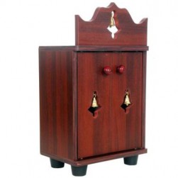 DOUBLE DOOR ENGINEERING WOOD POOJA MANDIR STAND -07 DOUBLE DOOR ENGINEERING WOOD POOJA MANDIR STAND -07