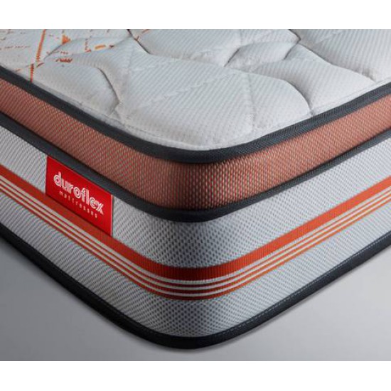 Duroflex Velocity Plus - Pocket Spring Euro Top Mattress