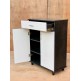 White membrane shoe rack