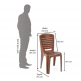 Nilkamal CHR4025 Plastic Armless Chair