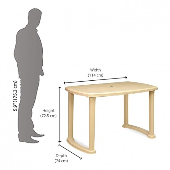 Nilkamal Marvel Rectangular Table Nilkamal Marvel Rectangular Table