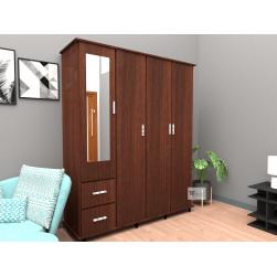 Four Door Wardrobe