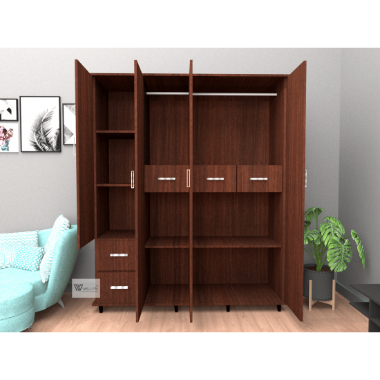 Four Door Wardrobe
