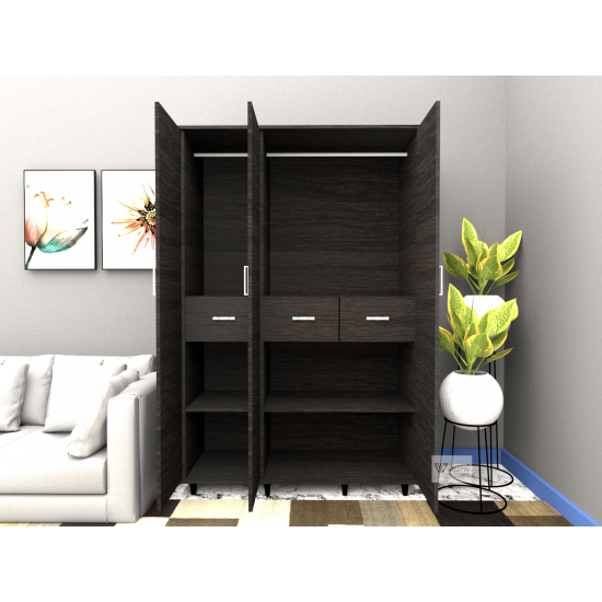 Three Doors Wardrobe