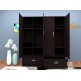 Four Door Wardrobe