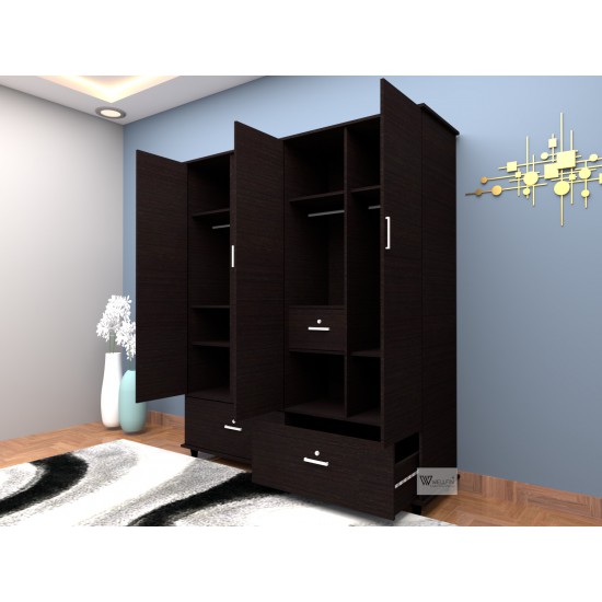 Four Door Wardrobe