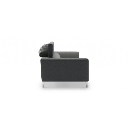 WellFin 2 Seaters Adjustable Sofa ( Grey )