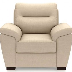WellFin Single Seater Sofa ( Pearl White )