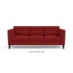WellFin 3 Seaters Sofa ( Salsa Red )