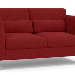 WellFin 2 Seaters Sofa ( Salsa Red )