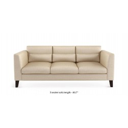 WellFin 3 Seaters Sofa ( pearl )