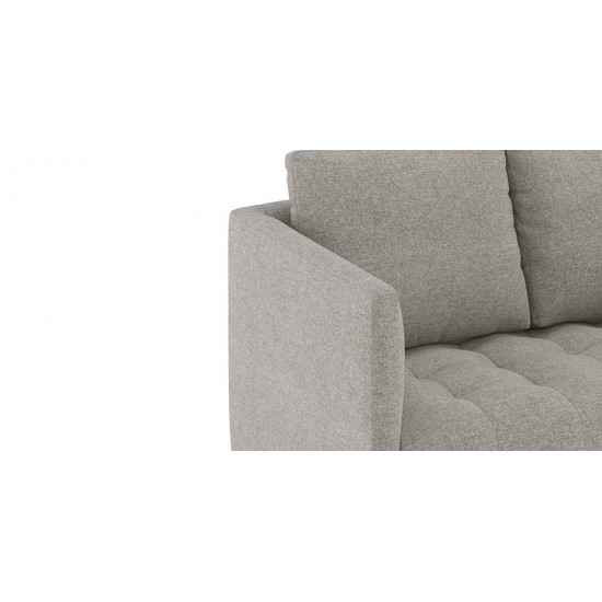 WellFin 2 seaters Compact Sofa (Vapour Grey)