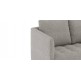 WellFin 2 seaters Compact Sofa (Vapour Grey)