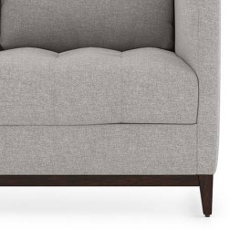 WellFin 2 seaters Compact Sofa (Vapour Grey)