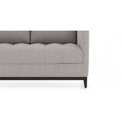 WellFin 2 seaters Compact Sofa (Vapour Grey)