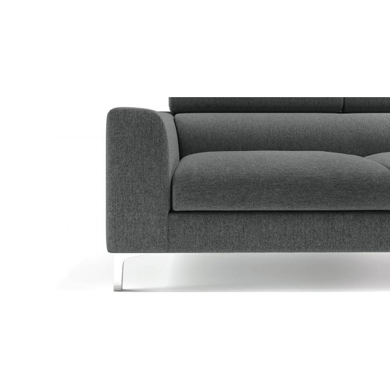WellFin Adjustable Sofa ( Grey )