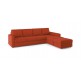 WellFin Sectional Sofa ( Lava Red )
