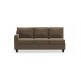 WellFin Sectional Sofa (Fossil Brown)