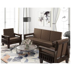 Wooden Sofa Set 001