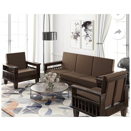 Wooden Sofa Set 001