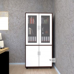 Double Door Book Shelve 01