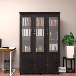 Three Door Book Shelve 01