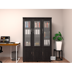 Three Door Book Shelve 01