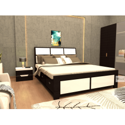 Queen Bed With Storage 1