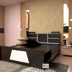 QUEEN BED WITH STORAGE 7