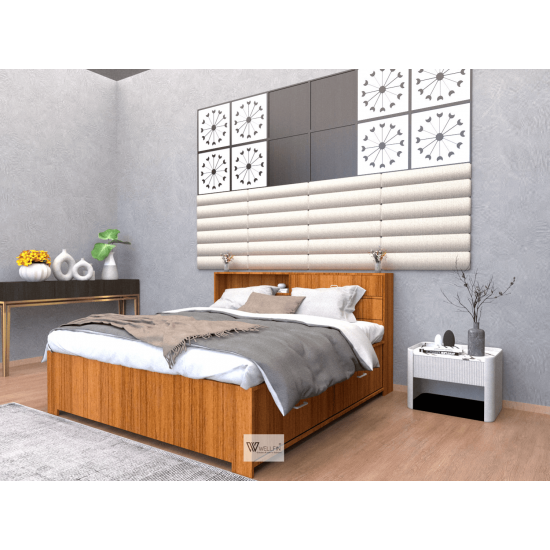 Queen Bed With Storage 2