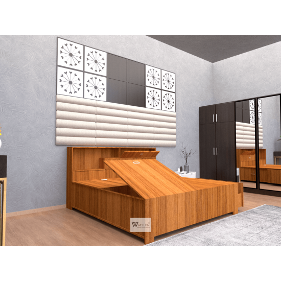 Queen Bed With Storage 2