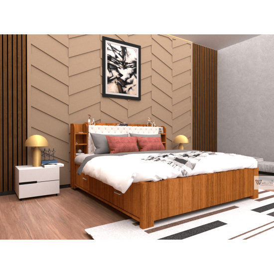 Queen Bed With Storage 3