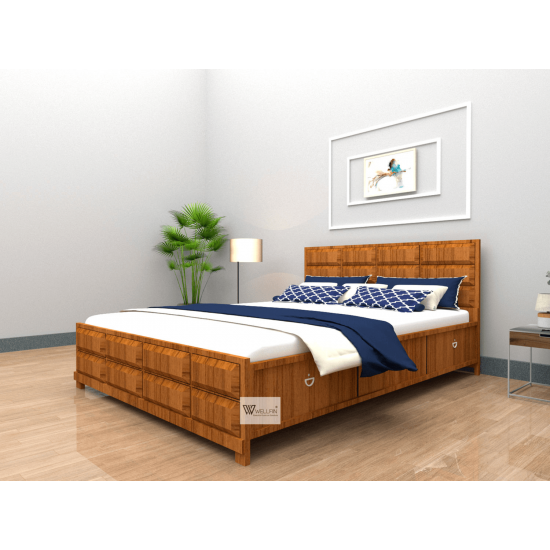 Queen Bed With Storage 4