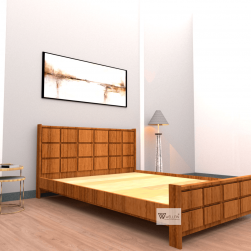 Queen Bed without storage 1