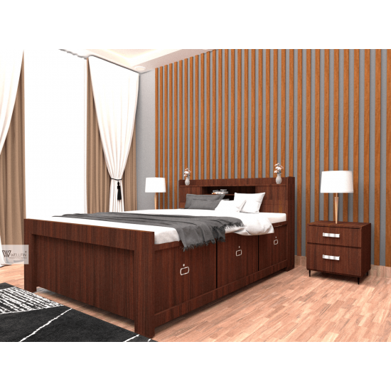 Queen Bed With Storage 6