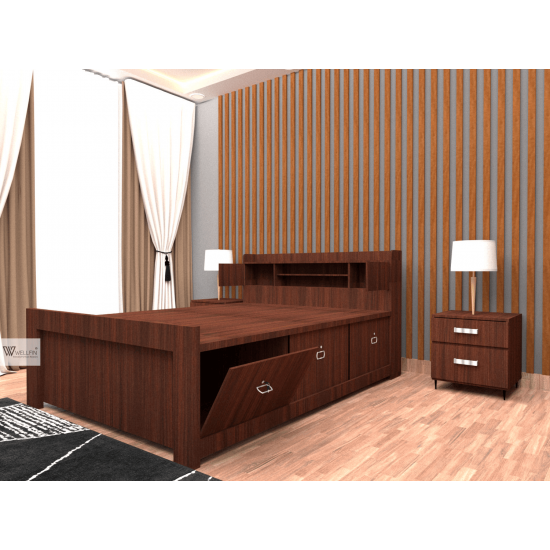 Queen Bed With Storage 6