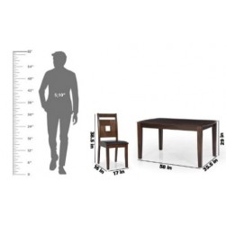 Wellfin 301  wooden dining set