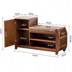 Wellfin 175 Press wood shoe rack Wellfin 175 Press wood shoe rack