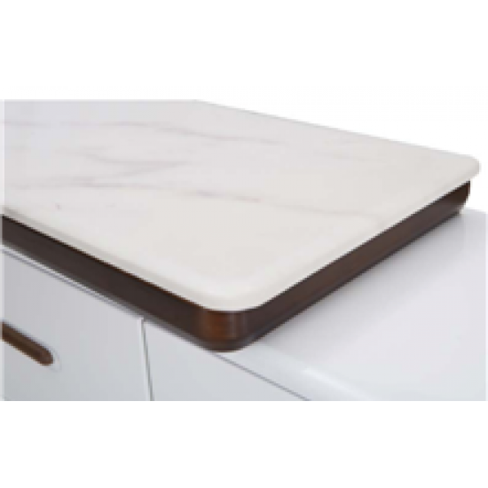 Wellfin 191 Italian art Marble top Entertainment unit
