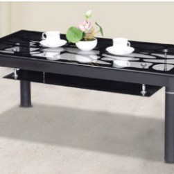 Wellfin 150 Glass top Coffee table