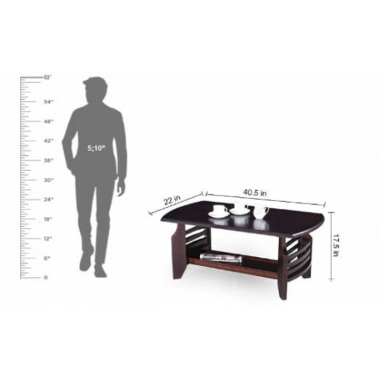 Wellfin 151 Wooden top coffee table 